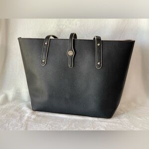 Jessica Moore Luxe Handbag Black New tote shopping